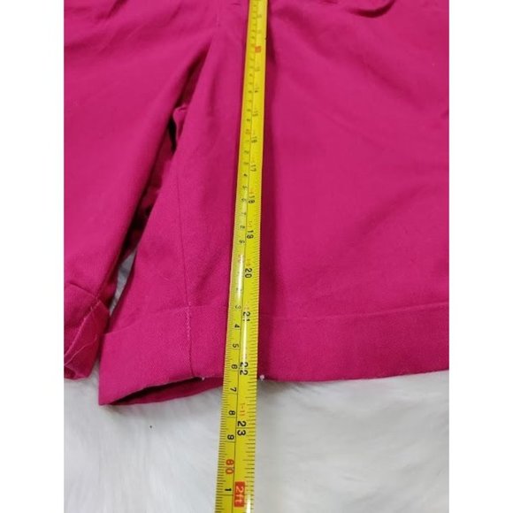 Vintage 90's CHAUS Sport High Waisted Pleat Front Casual Shorts 10 - Picture 4 of 12